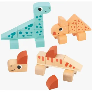 Janod Cubikosaurus Dinosaurier zum Bauen (J05833)