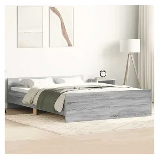 vidaXL 140 x 200 cm Grau
