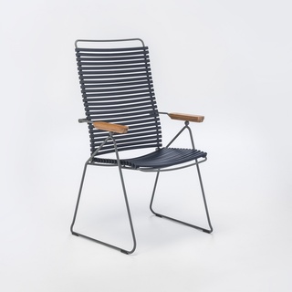 Outdoor Stuhl Click verstellbare Rückenlehne dunkelblau"Outdoor Stuhl Click verstellbare Rückenlehne"