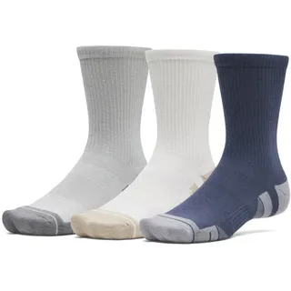 Under Armour Performance Tech Crew Socken 3er Pack Grau 42-46