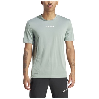 Adidas Terrex Multi Short Sleeve T-shirt Grau M Mann