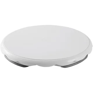 Wilton Basic Turntable Tortenplatte | Drehteller mit Kugellager zum Dekorieren von Kuchen & Torten bis 28 cm, 360o Drehbar, Anti-Rutsch Oberfläche