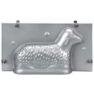 Staedter - We love baking - 3D Osterlamm Backform extra groß für 880 ml, Lamm Backform für Ostern, Backform Ostern antihaftbeschichtet, Motivbackfo