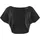 DT104 Cropped Dance-top Schwarz M