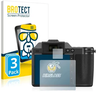 BROTECT Schutzglas für Hasselblad X2D 100C | 3 Stück Transparenter Displayschutz Made in Germany Schutzfolie Panzer Folie Glas 9H Anti-Fingerprint Einfache Montage Clear