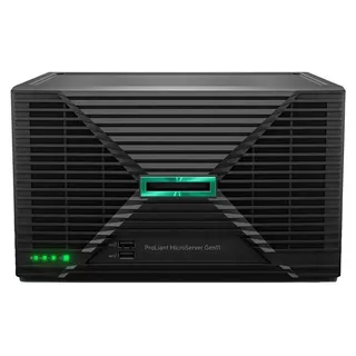 HP HPE ProLiant MicroServer Gen11 P74439-425 Intel Pentium Gold G7400 2c 16GB-U 4LFF-NHP 1TB HDD 180W Ext PS EMEA Cmp Module Server 16 GB RAM 1 TB, Marke: HPE Smart Choice)