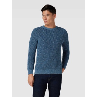 Pullover aus Baumwolle, Blau, XL