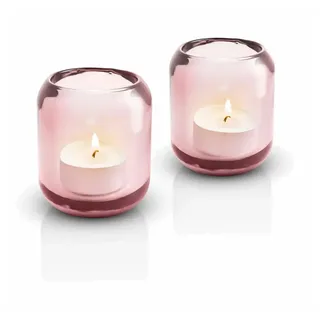 eva solo Teelichthalter Acorn Glas Rose