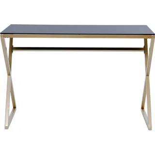 Jahnke Schreibtisch X-TRA Schwarz / Gold