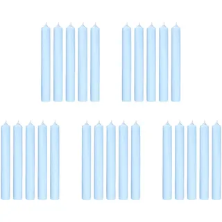 Butlers Stabkerze, Hellblau, Paraffin, 2.2x18x2.2 cm, Dekoration, Kerzen & Zubehör