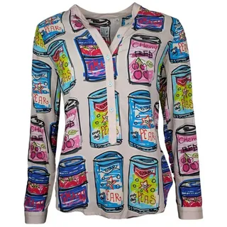 Emily Van Den Bergh Schlupfbluse Damenbluse 8808-600 42
