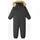 Schneeoverall Schwarz 116