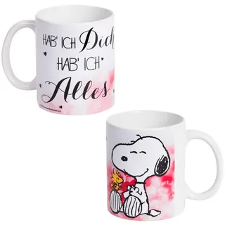 SNOOPY Tasse 0,32 l Weiß