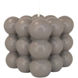 candlery. | Bubble Candle | Rapswachs | Vegan&Handmade | Design-Kerzen | Made in Germany | Kerzenmanufaktur aus dem Münsterland (1, Grau)