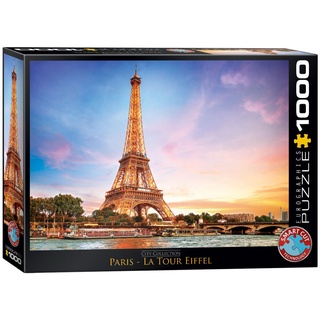Eurographics - Eurographics Puzzle 1000 - Paris Eiffelturm (Puzzle)