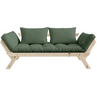KARUP Design - Bebop Sofa, Kiefer natur / olivgrün