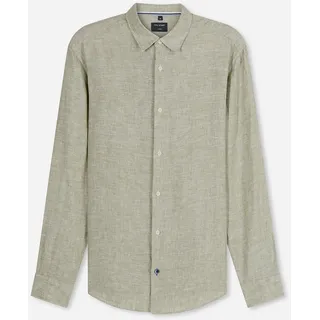 Olymp Langarmhemd Regular Fit Oliv XL