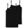 95/5 Spaghetti Top Schwarz 40