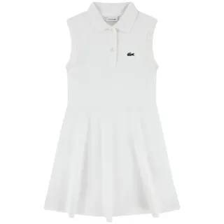 Lacoste Polokleid Kleid Polokleid (1-tlg) weiß 176