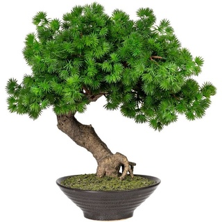Kunstbonsai Perham Bonsai Lärche, Home affaire, Höhe 37 cm, Kunstpflanze, im Topf grün