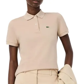 Lacoste Poloshirt, Beige, Damen, Regular Fit - 38
