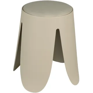 Wenko Badhocker Comiso Beige freistehend rutschfest 44,5x46x44,5 cm
