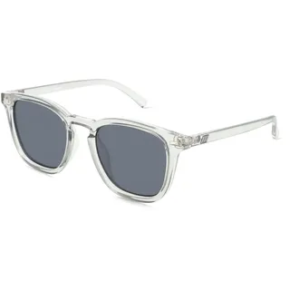 LE SPECS NO BIGGIE Damen-Sonnenbrille Vollrand Eckig Kunststoff-Gestell, transparent