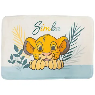 Disney Kinderteppich Disney König der Löwen Kinder Teppich Badvorleger Matte 40x60 cm, Rechteckig bunt