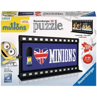 RAVENSBURGER 11207 3D-Puzzle Filmstreifen Minion - British