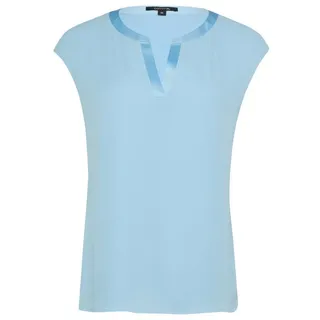 comma Shirtbluse blau
