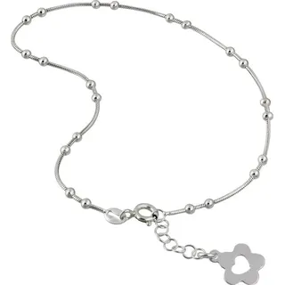 SilberDream Fußkette Silber 925 Sterling Silber ca. 25,5cm Blume | Gr.: onesize