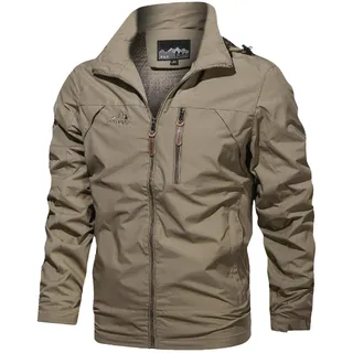 Bomberjacke Herren Sommerjacke Übergangsjacke Freizeit Frühlingsjacke Langarm College Blouson Jacke Windjacke Sommer Freizeitjacke Outdoor Sportjacke