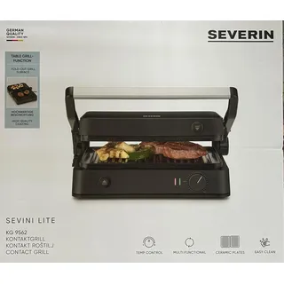 SEVERIN Kontaktgrill KG 9562 Tischgrill  2000W Panini, Elektrogrill NEU