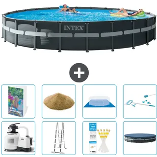 Ultra Xtr Pool Rund - 732x132 Cm - 9-teilig  S580