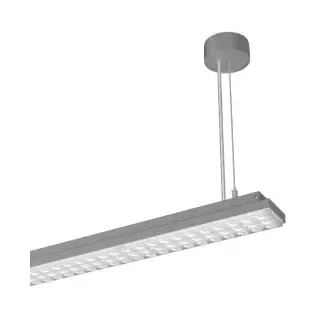 LTS 658513 LUZ Pendelleuchte 19W 830 2450LM DALI 60° silber Leistungsklasse 1 LUZ-PA13 102.830.60/DALI silber LUZPA1310283060DALI
