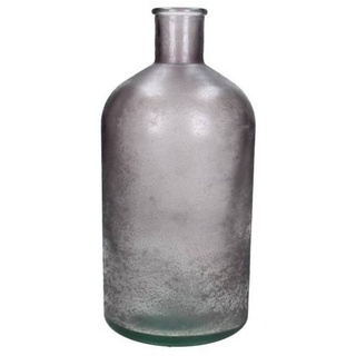 HD Collection Dekovase Kersten Vase aus recyceltem Glas, Flaschenvase, Vintage, purple, Secondlove, Dekovase, Dekoration lila