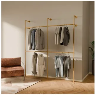 pamo design Garderobenständer KIM DOUBLE Gold