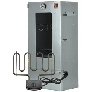 Ita Elektrischer Räucherofen 7002 - Premium Räucherschrank aus Edelstahl 81 cm mit Elektroheizung & Sichtfenster - Qualität Made In EU Direkt vom Hersteller - Smoker zum Kalträuchern & Heißräuchern