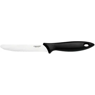 Fiskars Essential Tomatenmesser 23 cm Schwarz