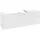 Waschbeckenunterschrank 160 x 55 cm Glossy White
