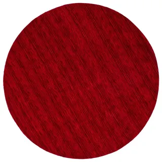 Cazaris Wollteppich Katalog 01/2021 Indien, Rot, Dunkelrot, Hellrot, Weinrot, Textil, orientalisch, rund, für Fußbodenheizung geeignet, in verschiedenen Größen erhältlich, Teppiche & Böden, Teppiche, Runde Teppiche