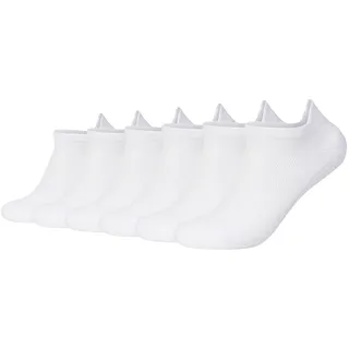 CAMANO Sneakersocken 6er Pack Weiß 43-46
