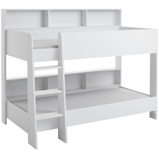 Boxxx Etagenbett, Weiß, Holzwerkstoff, 90x200 cm, Kinder & Jugendmöbel, Kindermöbel, Kinderbetten, Etagenbetten