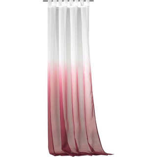 Vorhang Maischa, Weckbrodt, Schlaufen (1 St), transparent, Voile, transparent mit Farbverlauf lila