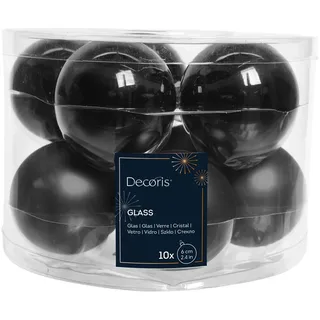 Kaemingk Weihnachtsbaumkugeln Glas Ø 6 cm 10 Stück