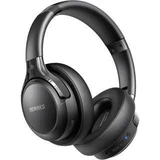HiFi Stereo -Kabellos Over-Ear-Kopfhörer Bluetooth 31 Ohm Schwarz 65 Std Bass
