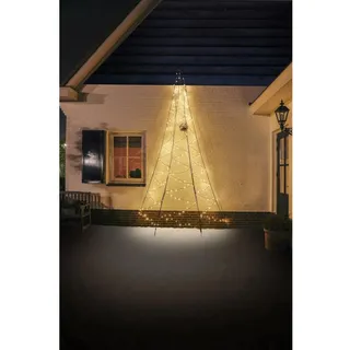 Fairybell Wand Weihnachtsbaum Dekoration BxH: 2,2x4m 240 LED Leuchten Warmweiß