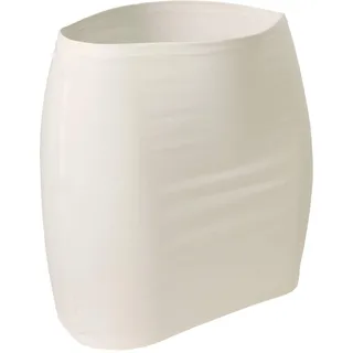CFLEX Damen Variotube-Nierenwärmer, Shirtverlängerung, Minirock aus Baumwolle - Ivory White XS-S - XS-S