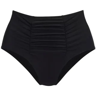 LASCANA Highwaist-Bikini-Hose Ronda mit Shaping-Effekt schwarz 38