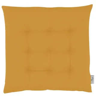 Tom Tailor Sitzkissen, Gelb, Textil, 40x5x40 cm, Oeko-Tex® Standard 100, Wohntextilien, Kissen, Sitzkissen